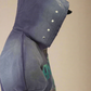 ALL IN FRENCH TERRY ZIP UP WASHED CEMENT