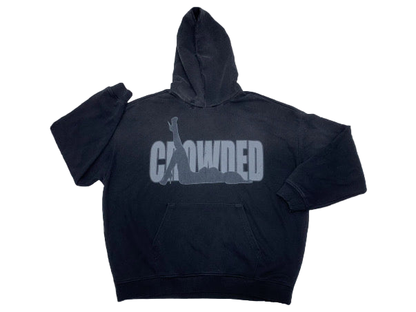 1-800-CROWDED WASHED BLACK