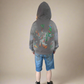 ALL IN FRENCH TERRY ZIP UP WASHED CEMENT